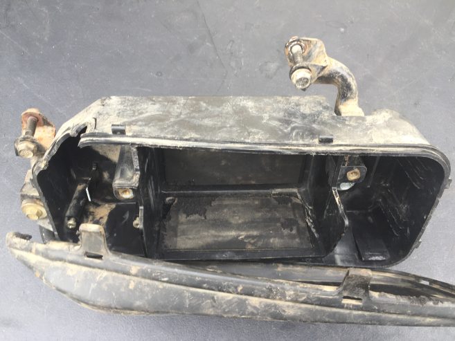 1998 Honda XR650L battery box.