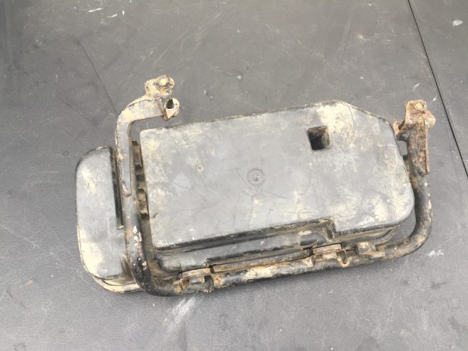 1998 Honda XR650L battery box.