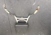 1988 Yamaha XV250 Virago passenger back support.