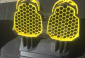 Can-am Maverick Oem snorkels- yellow.