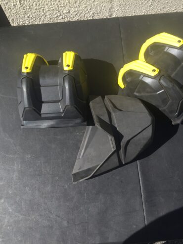 Can-am Maverick Oem snorkels- yellow.