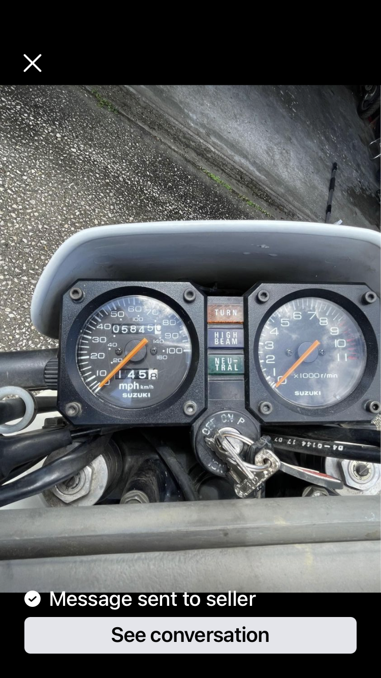 1998 Suzuki DR350se